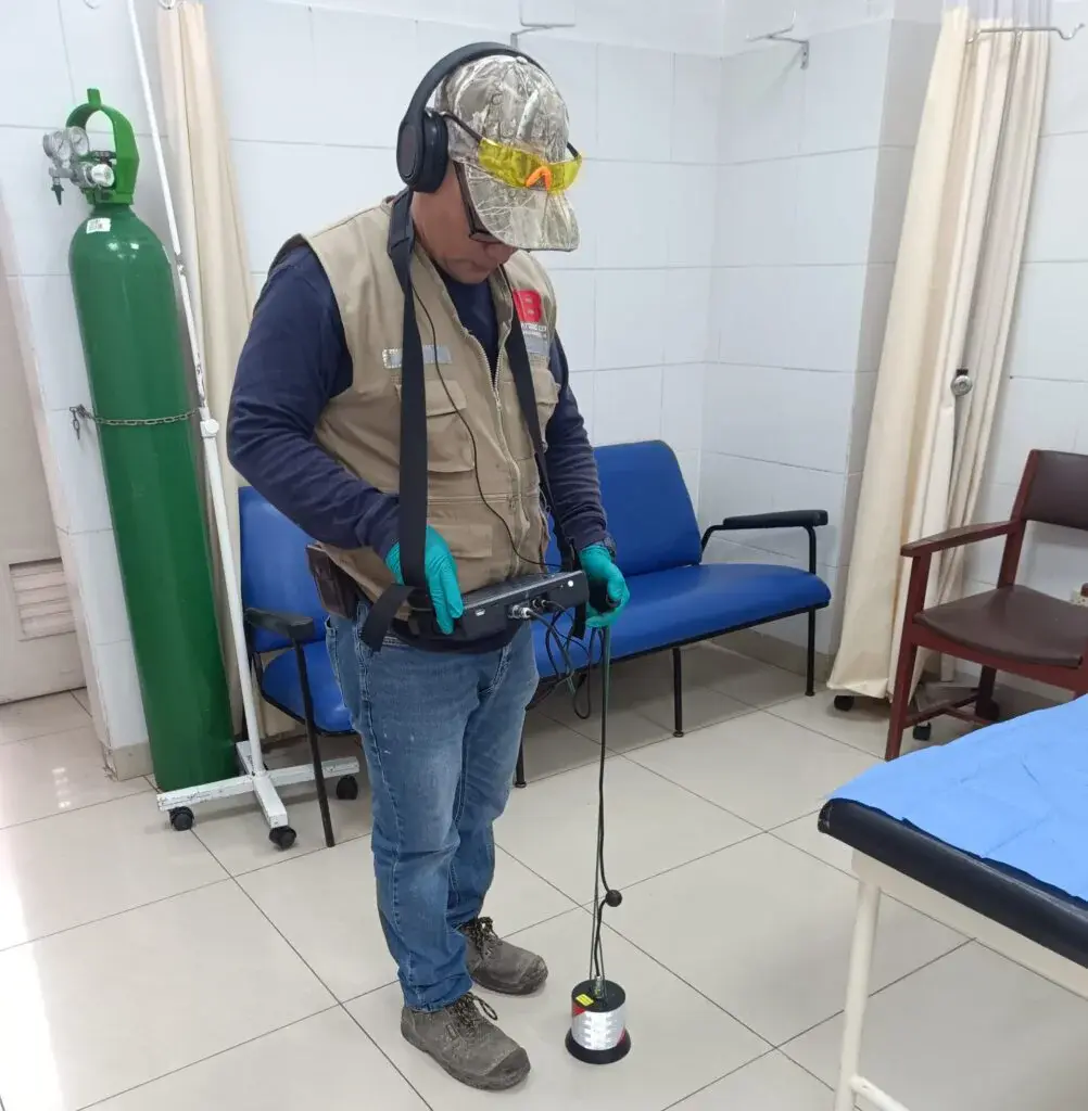 Geofono profesional localozar fugas de agua oculta